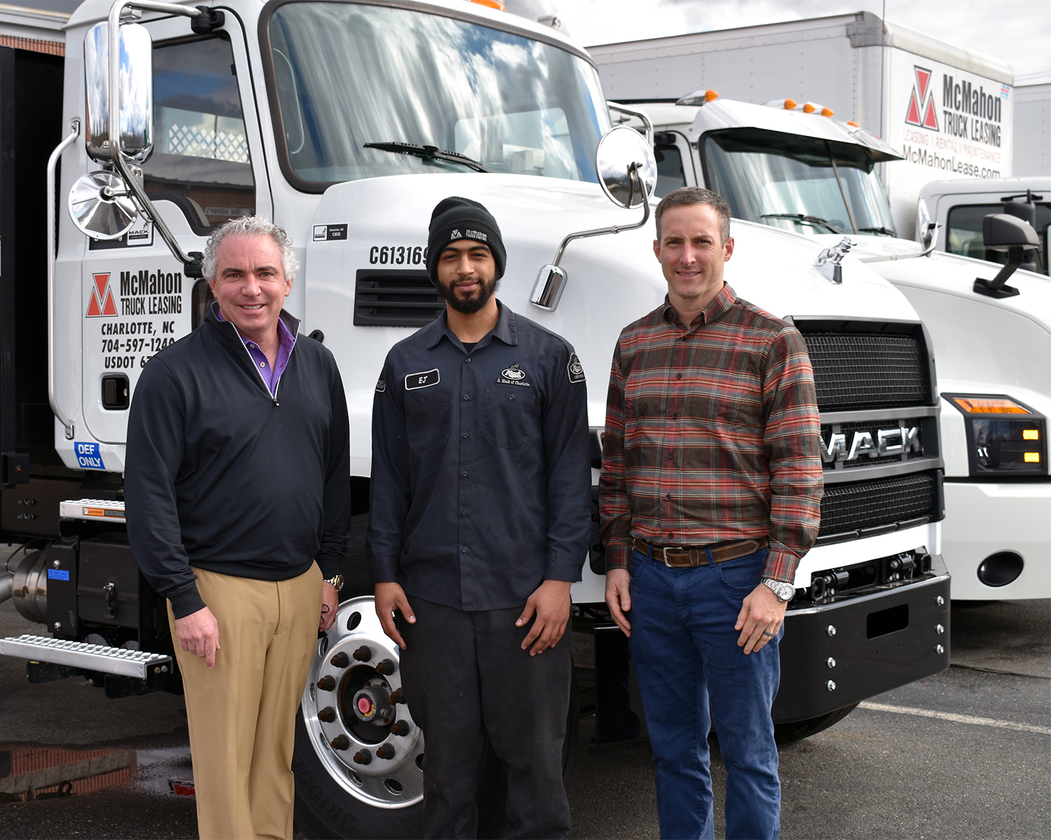 Mike McMahon, Edward Chambers, Brad McMahon